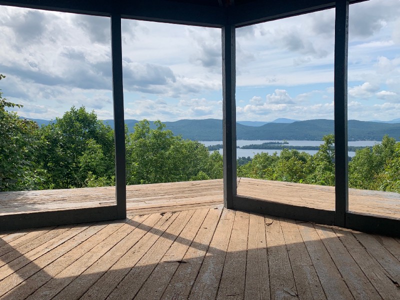 Pilot Knob gazebo lookout