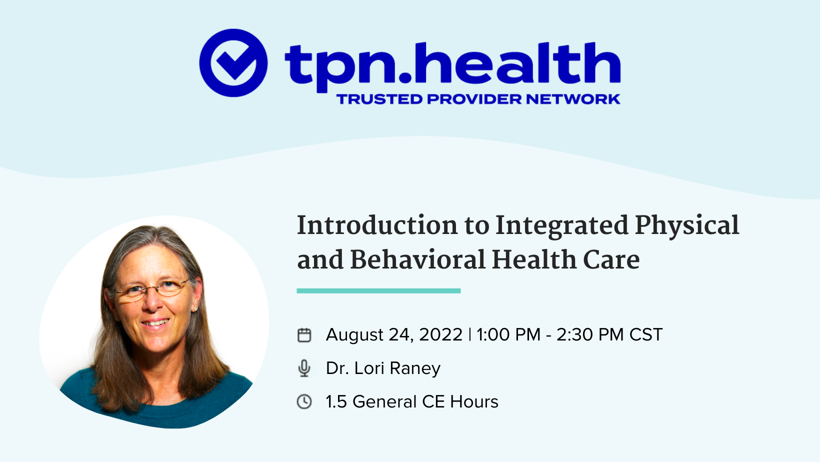 Introduction to Integrated Physical and Behavioral Health Care | TPN.health