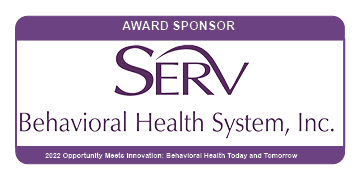Serv Behavioral Health award sponsor
